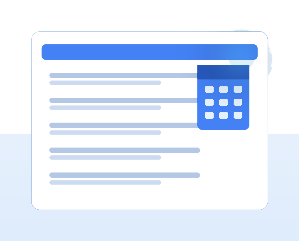 마감일 리마인더 일러스트